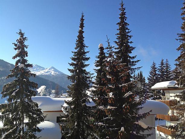 Ferienwohnung Parkareal Davos Buitenkant foto