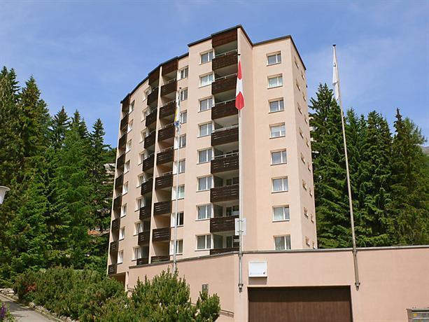 Ferienwohnung Parkareal Davos Buitenkant foto